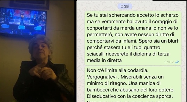 Sanremo 2021, Morgan si sfoga su Instagram e pubblica il messaggio inviato ad Amadeus: «Vergognatevi»