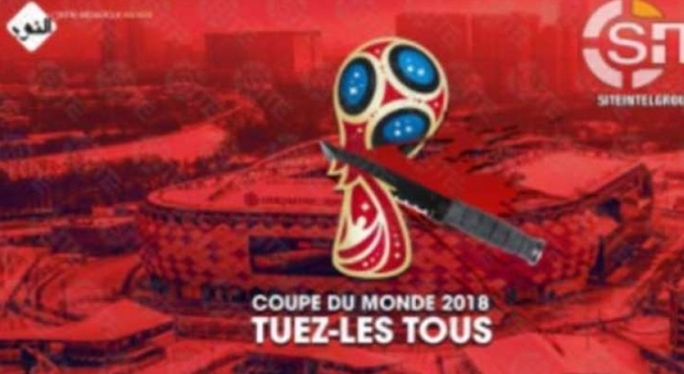 Un pugnale squarcia la Coppa del Mondo: minaccia Isis su Russia 2018