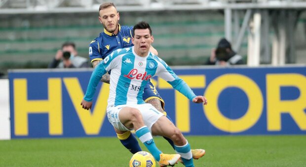 Napoli, Chucky Lozano da record: gol più veloce nella storia azzurra