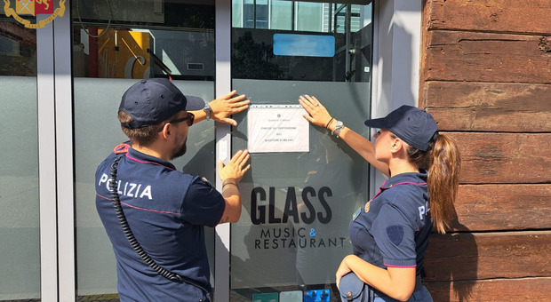 Risse con cinture e mannaia: il Questore di Milano sospende la licenza al Glass Music Restaurant a Sesto San Giovanni