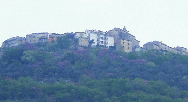 Il piccolo borgo di Pisterzo, frazione del Comune di Prossedi.