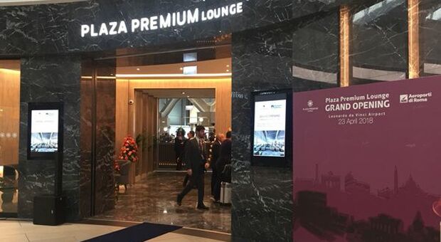 AdR, Plaza Premium Lounge è la migliore lounge aeroportuale d'Europa