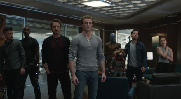 Una scena di Avengers: Endgame
