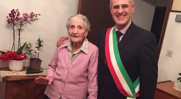 Marcella Boldrini con il sindaco