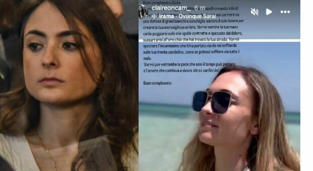 Giulia Tramontano avrebbe compiuto 30 anni oggi, il post della sorella Chiara: «Vorrei spezzare l’incantesimo che ti ha portato via»