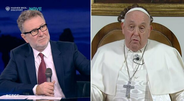 Papa Francesco a Che tempo che fa: «Le dimissioni Non sono al centro dei miei pensieri. Coppie gay? Dio benedice tutti»
