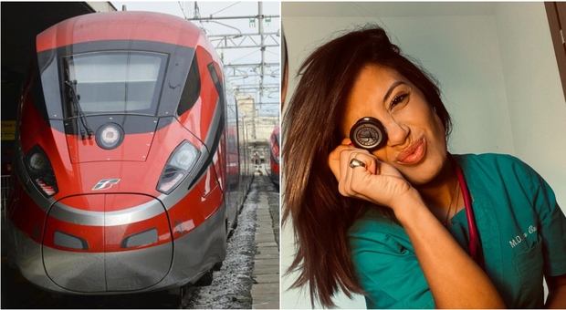 Ines Carrato, dottoressa salva passeggero colto da infarto sul treno Roma-Milano: «Ero a bordo per caso»