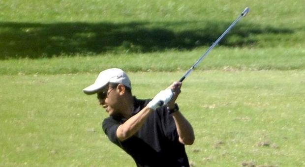 Golf, l'ex presidente Obama vince la sfida con il campione del football Fitzgerald