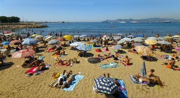 La spiaggia di Cannes