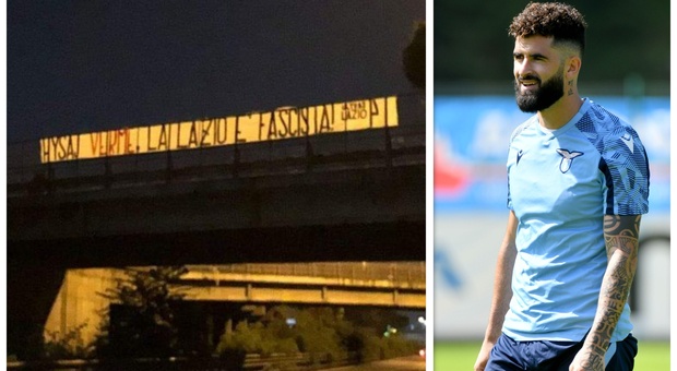Lazio, lo striscione degli ultrà contro Hysaj: «Verme, noi fascisti». Ma i tifosi lo difendono sui social