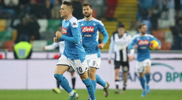 Napoli, Zielinski salva gli azzurri: «Ancelotti? In campo andiamo noi»