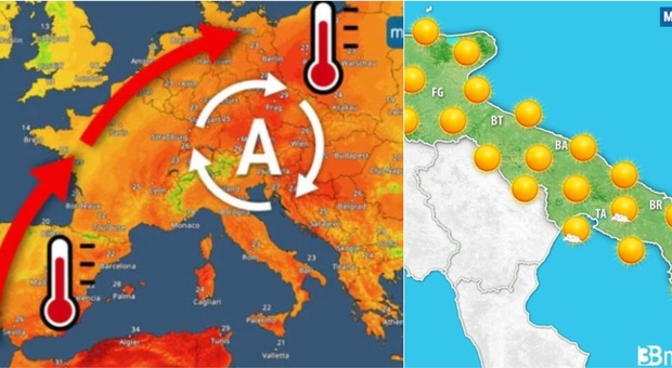 Sole e caldo in Puglia: temperature in aumento fino a 28 gradi. Le previsioni meteo