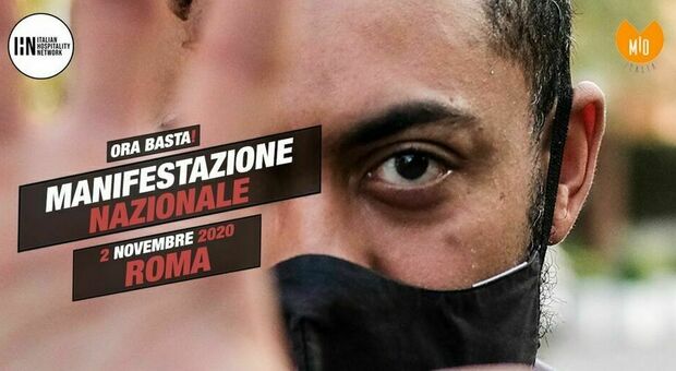 Il 2 novembre ristoratori a piazza del Popolo: «Manifestazione pacifica, ci dissociamo dai violenti»