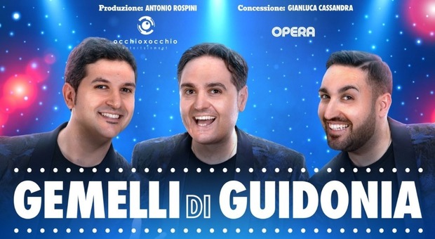 I Gemelli di Guidonia con Tre per 2 tra radio e tv pronti a far divertire tra ironia, gag e musica