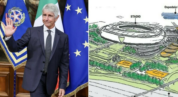 Abodi apre allo Stadio della Roma a Pietralata: «Si deve fare, e sono convinto che ci assegneranno Euro 2032»