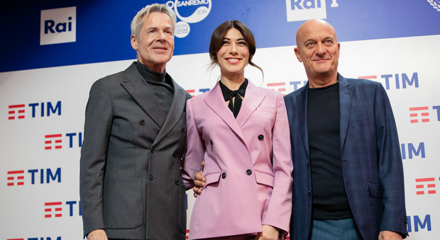 immagine Sanremo 2019: la conferenza stampa di Baglioni (foto Davide Fracassi/Ag.Toiati)