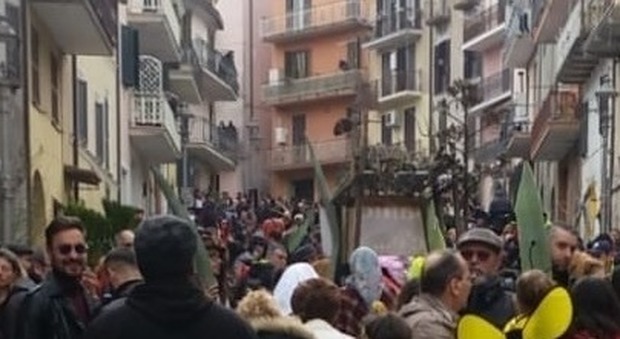 Frosinone, in sedicimila per le strade nel giorno di Carnevale