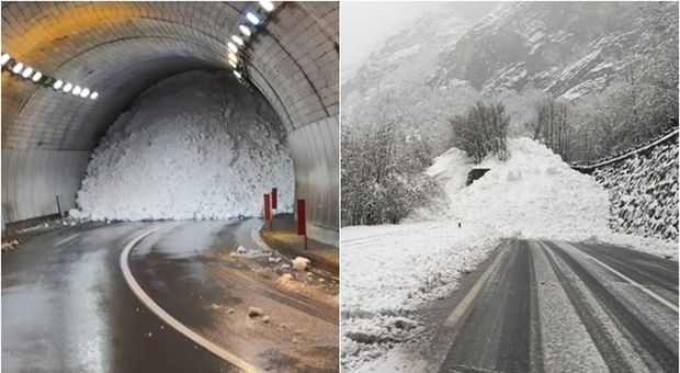 Neve e pericolo valanghe in Val d'Aosta, chiusa la strada per Cogne. Chiusi comprensori sciistici