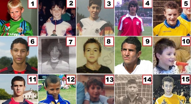 Venti calciatori da bambini: riuscite a riconoscerli tutti?