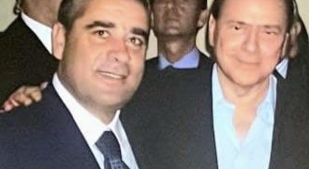Angelo D’Agostino con Silvio Berlusconi