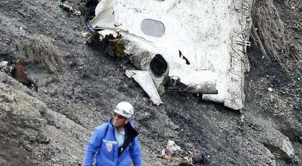 Germanwings, resti dell'Airbus