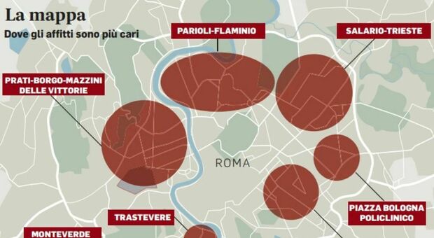Dal Pigneto a San Lorenzo, affitti più cari per i fuorisede: ecco la mappa dei quartieri più costosi