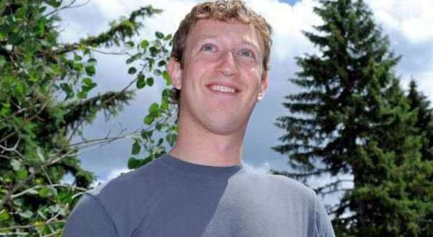 Il fondatore di Facebook Mark Zuckerberg