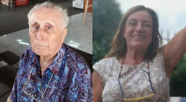 Stellio Cerqueni, 88 anni, e la figlia Doriana