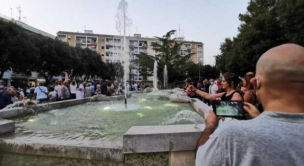 Lecce, torna a zampillare la fontana di Santa Rosa