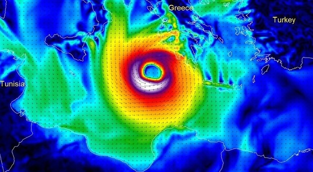 L'uragano «Medicane» sta arrivando, l'Italia trema: «La più violenta tempesta di sempre del Mediterraneo»