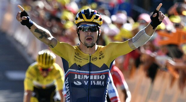Primoz Roglic, sloveno, tra i favoriti del Giro d'Italia