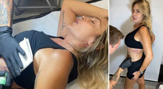 Stefania Orlando, tatuaggio con dedica (commovente): «Sulla mia pelle il mio amore infinito per te»