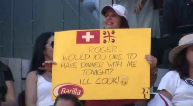 Federer, cena speciale: realizzato il sogno di una tifosa italiana