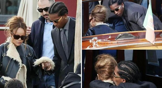 Rihanna, festa di compleanno a Venezia con il compagno A$AP Rocky: il romantico giro in barca