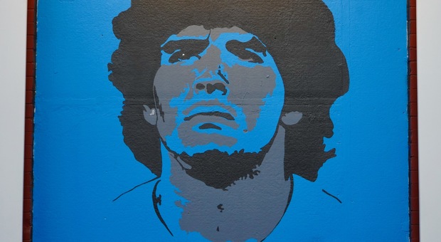 Diego mania: a Washington spunta un murale di Maradona