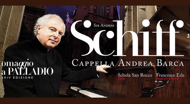 Sir Andràs Schiff protagonista al festival Omaggio a Palladio