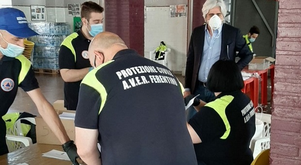 Coronavirus Frosinone, a Ferentino consegnate diecimila mascherine alle famiglie