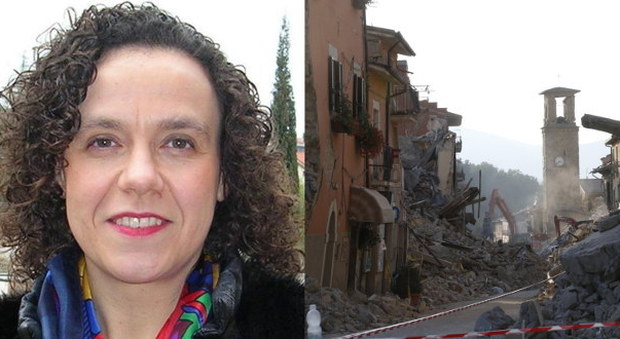 Maria Teresa Carloni e Amatrice dopo il sisma