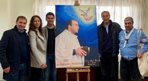 Torre del Greco, un quadro per don Peppe Diana nella villa confiscata al boss Iovine