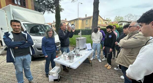 Inquinamento atmosferico: giornata formativa per gli studenti dell'Itis con Cnr, Cai Rieti e soccorso alpino GdF