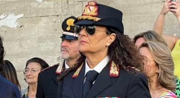 Il tenente colonnello Anna Galasso