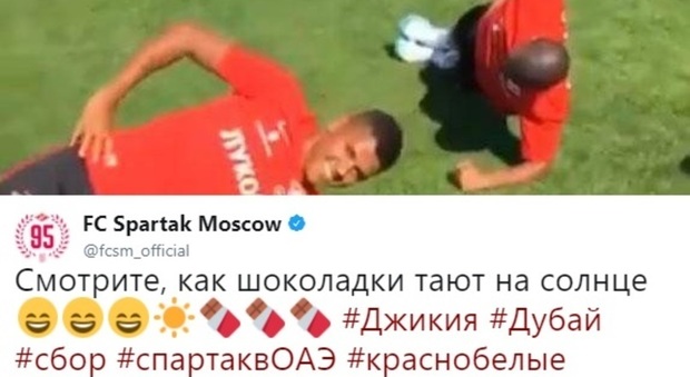 «Cioccolato al sole», accuse di razzismo allo Spartak Mosca