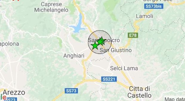 Terremoto in tarda serata in Umbria, allarme da Sansepolcro ad Arezzo