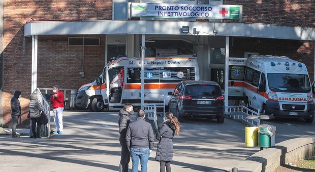 L'ospedale Cotugno di Napoli