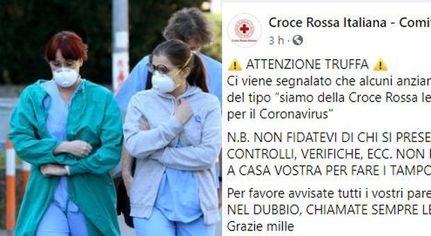 Coronavirus, truffa dei tamponi a domicilio in Lombardia e Veneto. La Croce Rossa: «Non aprite»