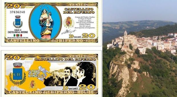 Molise, il caso di Castellino del Biferno: il sindaco vara una moneta comunale e i "Borbone bond"