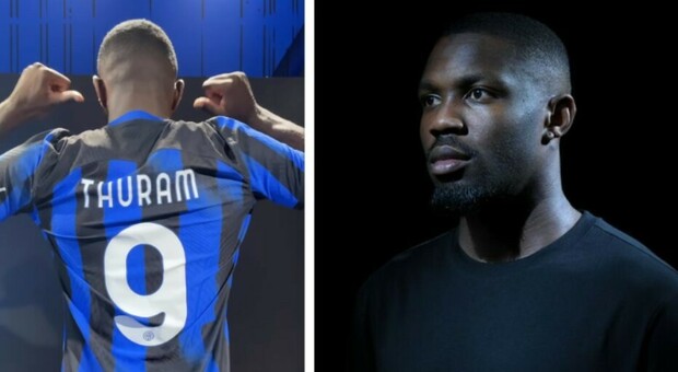 Inter, la nuova maglia di Thuram è un indizio su Lukaku? Il francese prende la 9, verso l'addio al belga