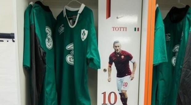 Sei Nazioni, l'irlandese McGrath al posto di Totti: «Che onore sedersi qui»