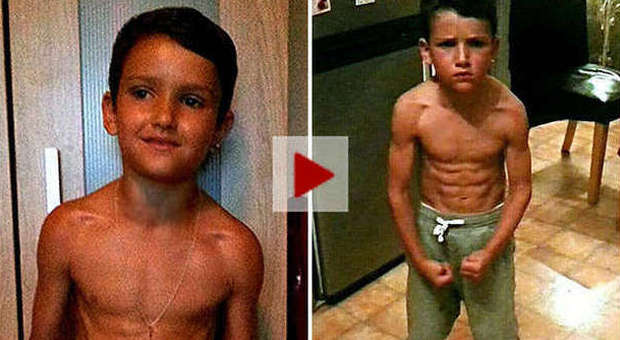 Brandon, bodybuilder a 8 anni: passa il tempo libero ad allenarsi