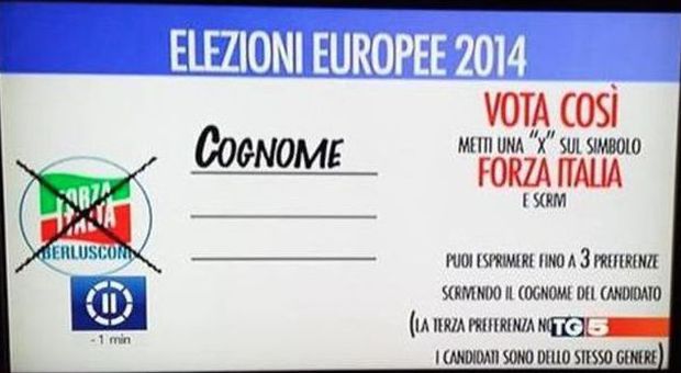 Il Tg5 'suggerisce' di votare per Forza Italia. Bufera sul web: "Uno spot per Berlusconi"